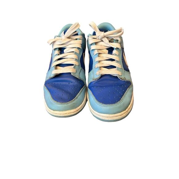 Nike Dunk Low Retro QS Argon blue Men's Size 8 Good Condition - Picture 2 of 8
